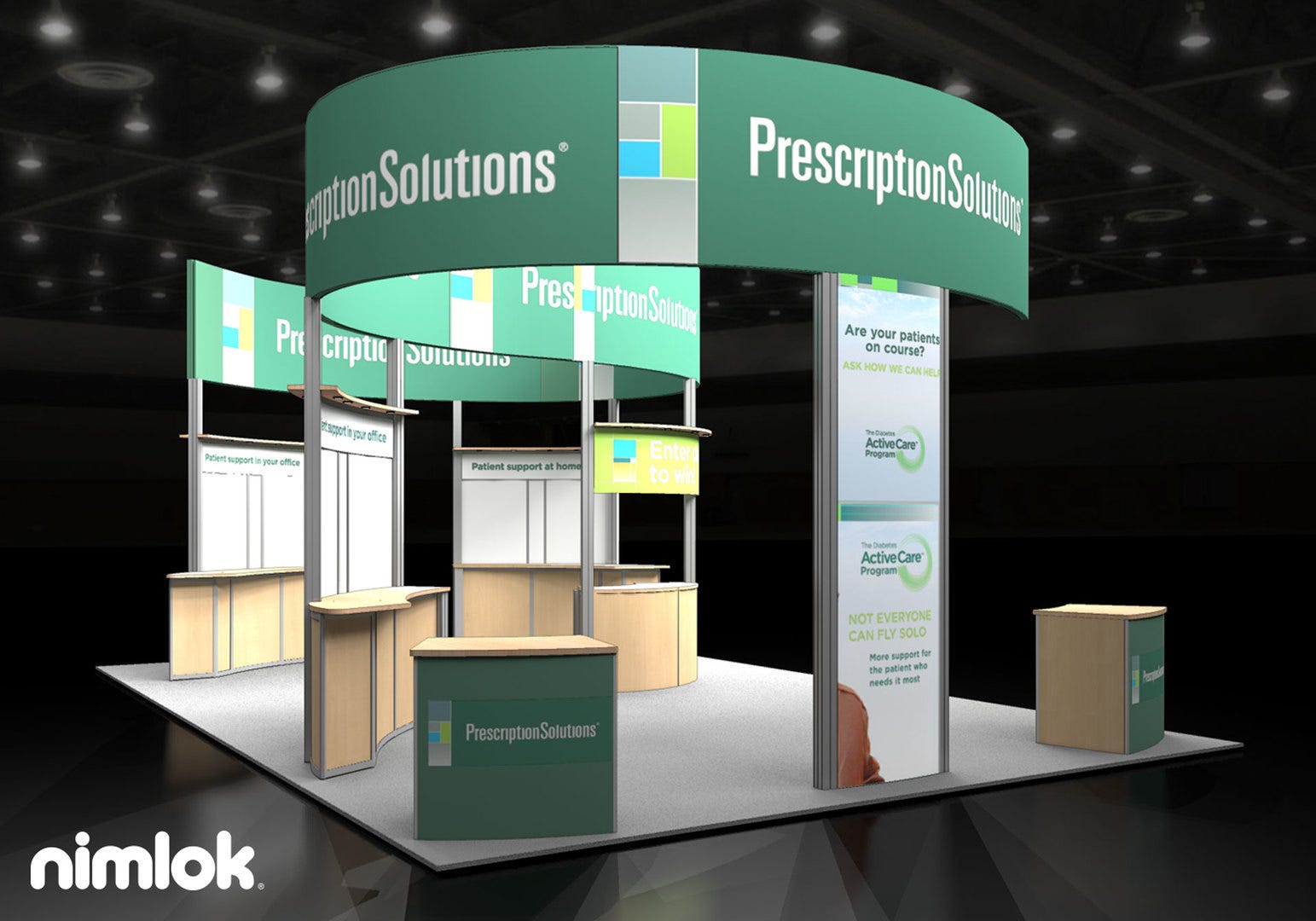 Prescription Solutions 20x30 Island